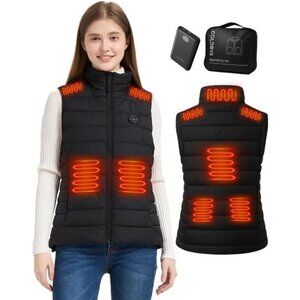 Women’s 7.4V Heated Vest Jacket with Battery Pack Included | 8 Heating